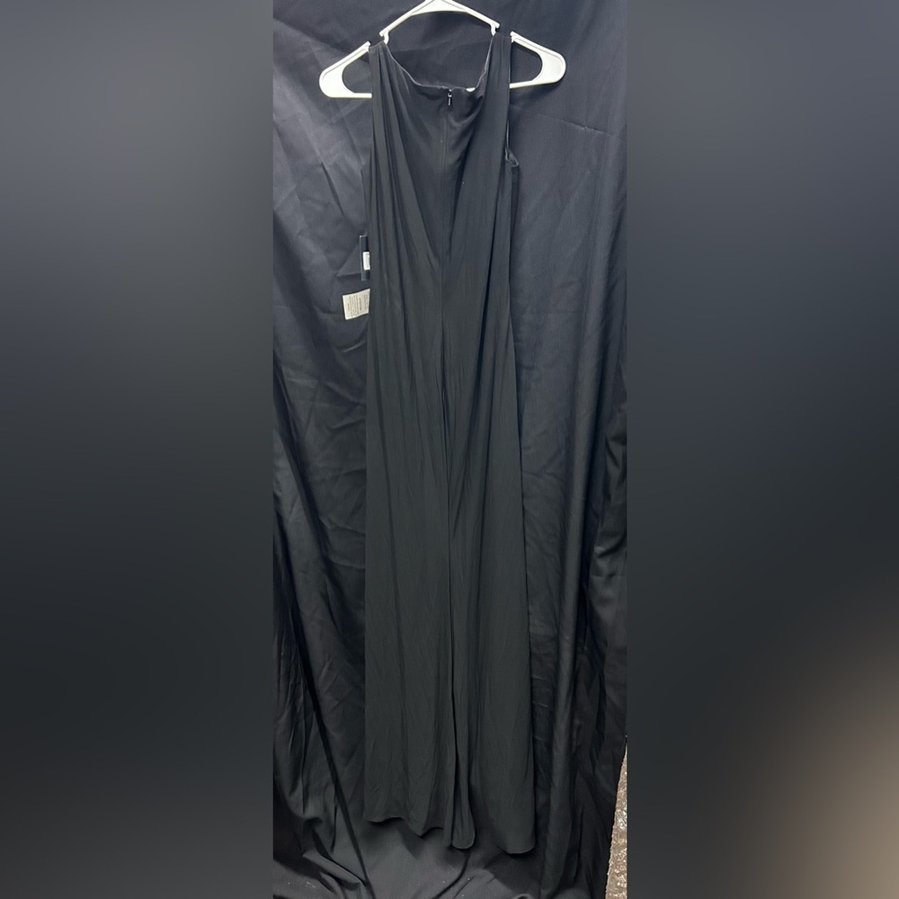 Mac Duggal 26513 NWT Faux Wrap Sleeveless V Neck Gown - Picture 5 of 6